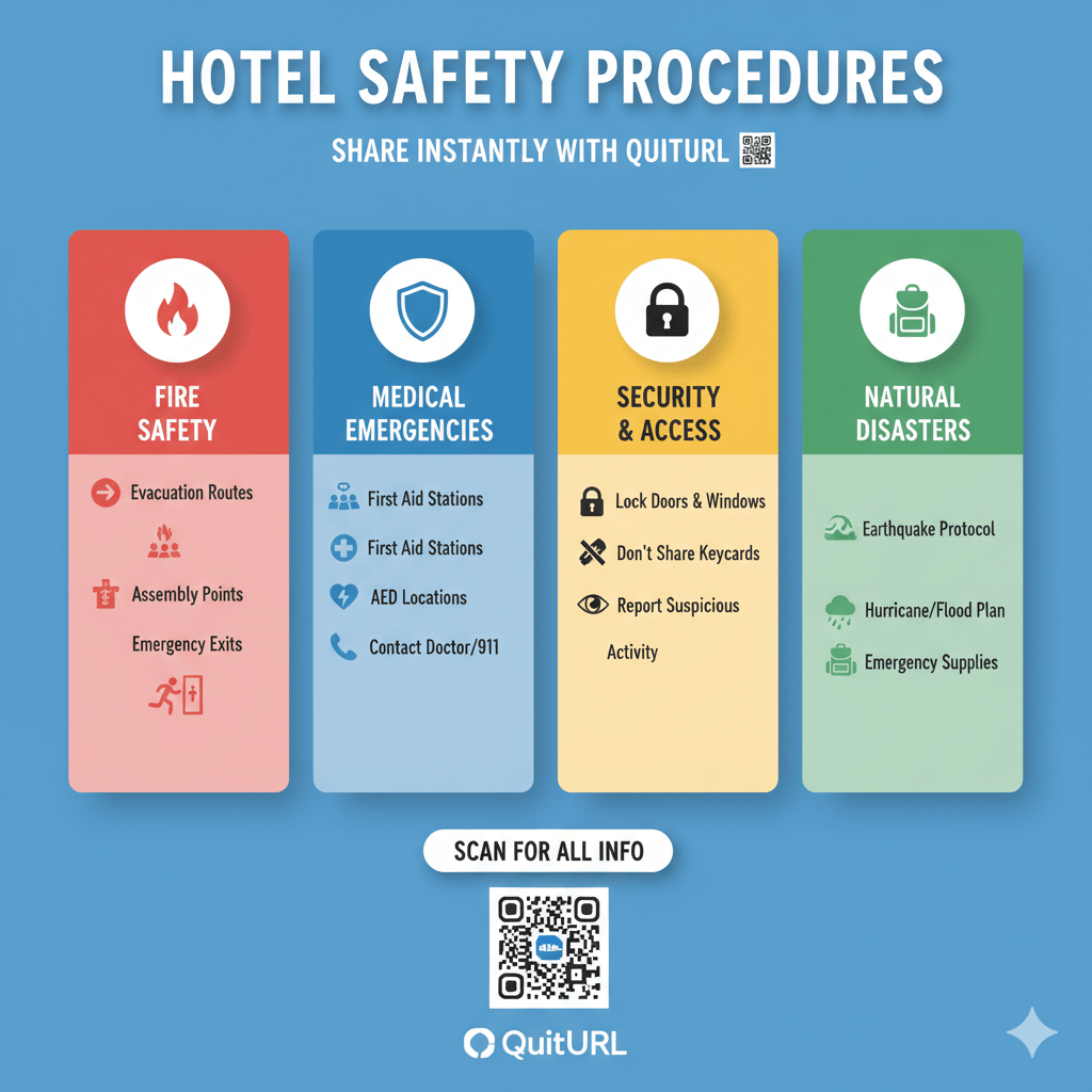 What’s The Best Way to Share Safety Procedures in Hotels?